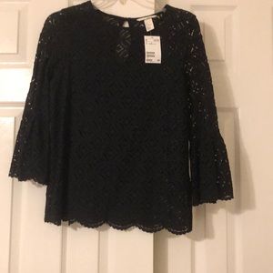 H&M black top